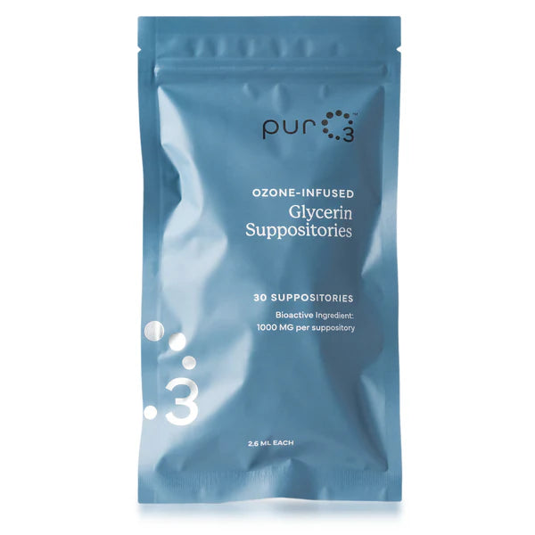 Glycerine Ozone Suppositories - PurO3 30ct.