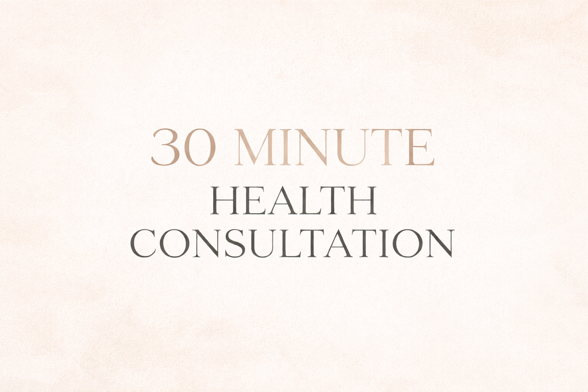 30- Minute Health Consultation with Dr. Heather