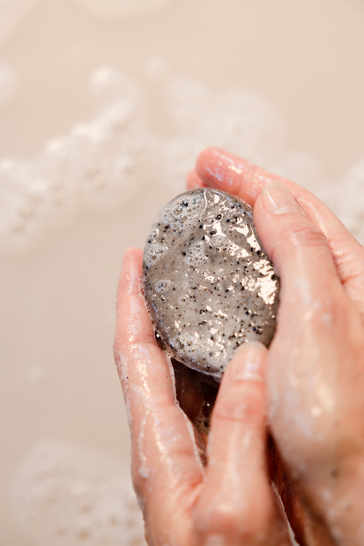 Shilajit + Decaffeinated Coffee Bean- Deeply Exfoliating Wild Bison Tallow Soap Scrub