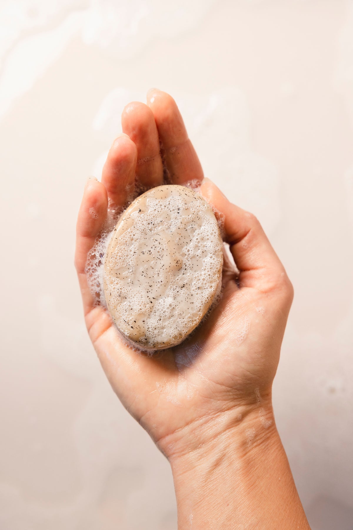 Madagascar Vanilla Bean + Manuka Honey- Gently Exfoliating Wild Bison Tallow Soap Scrub