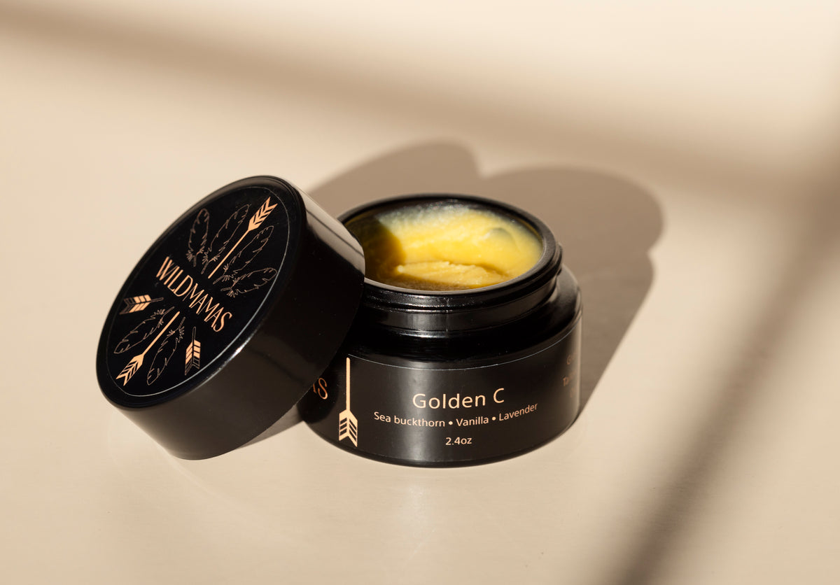 Golden C 2.4 oz- Wild Bison Tallow Balm