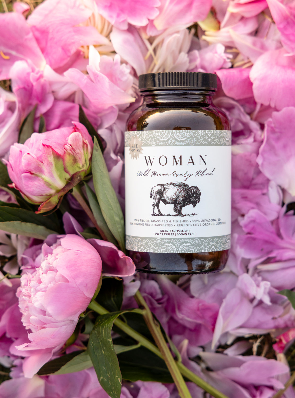 Woman- Wild Bison Ovary Blend