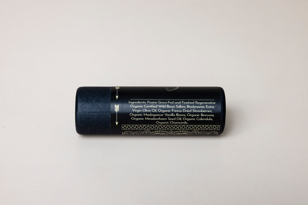 Strawberry Vanilla Tallow Lip Balm