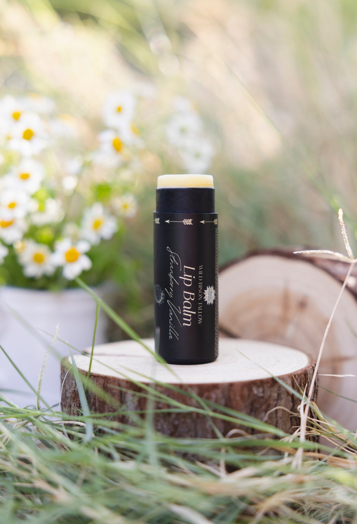 Strawberry Vanilla Tallow Lip Balm