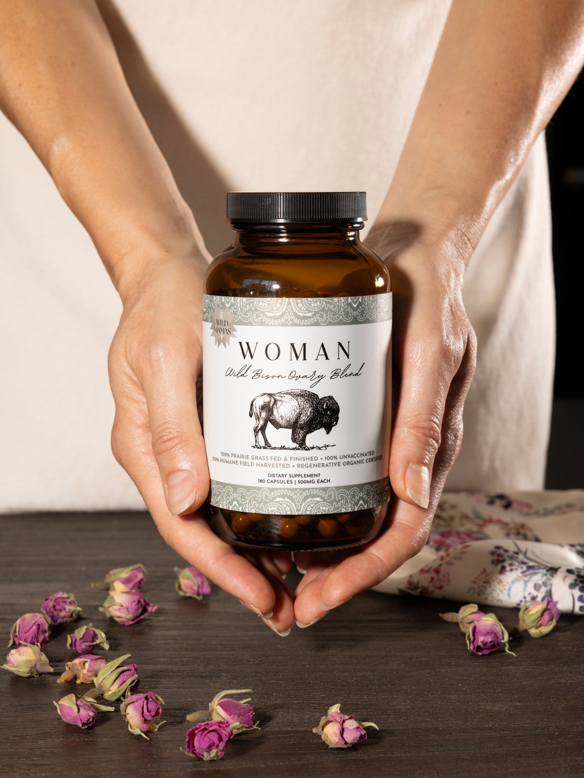 Woman- Wild Bison Ovary Blend