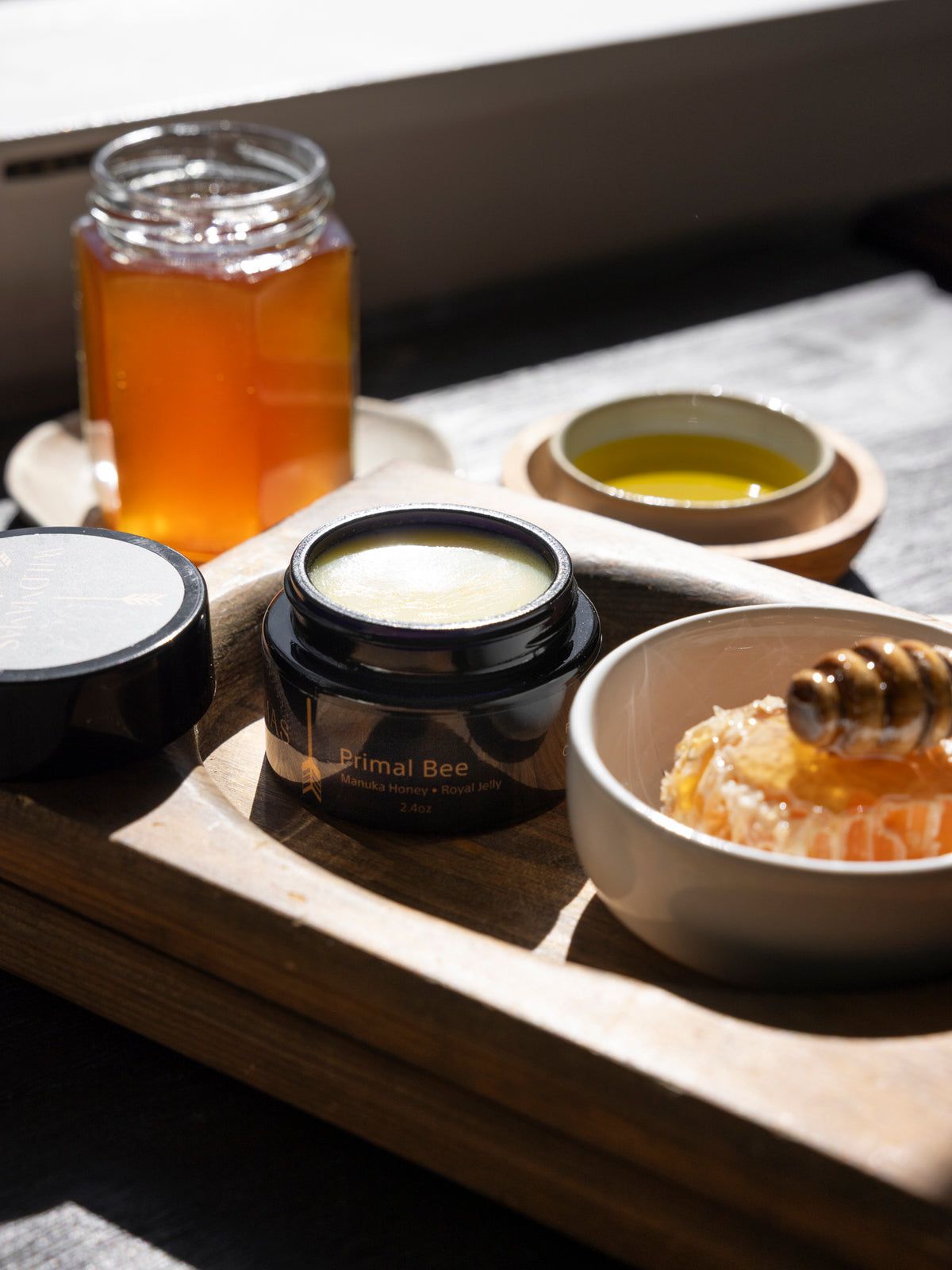 Primal Bee (Manuka &amp; Royal Jelly)- Wild Bison Tallow Balm
