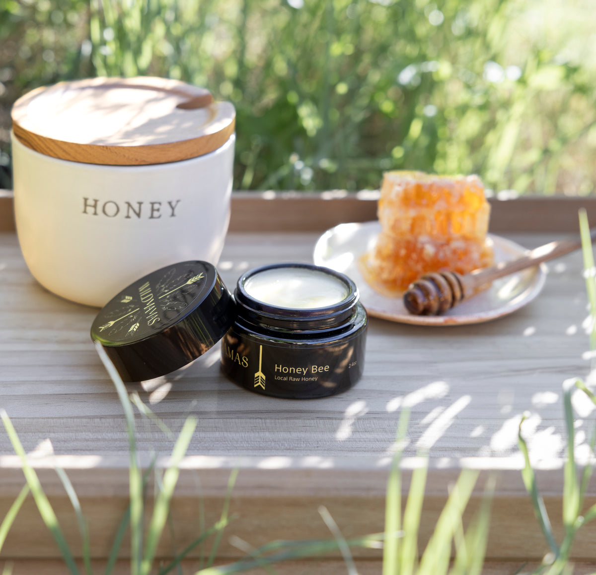 Honey Bee (Raw Honey)- Wild Bison Tallow Balm