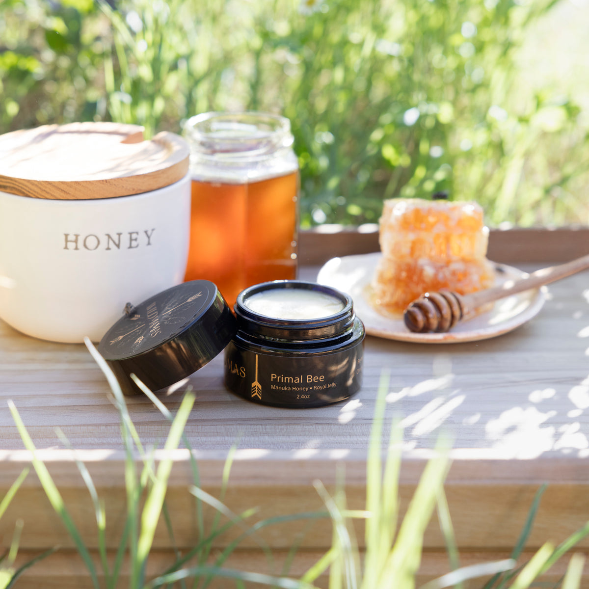 Primal Bee (Manuka &amp; Royal Jelly)- Wild Bison Tallow Balm