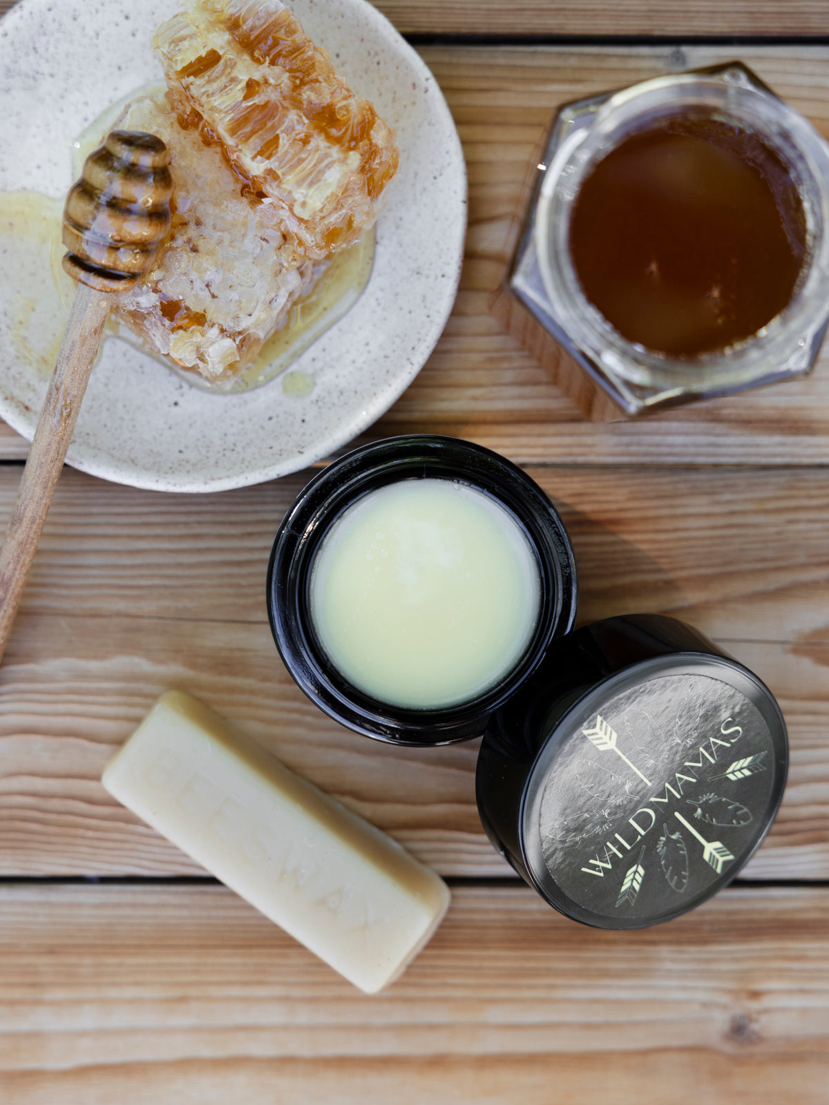 Honey Bee (Raw Honey)- Wild Bison Tallow Balm