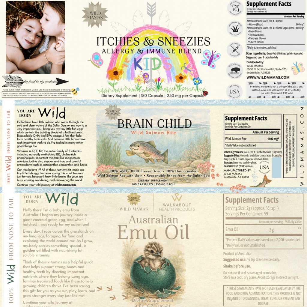 KIDS ALLERGY STACK Histamine and Immune Blend