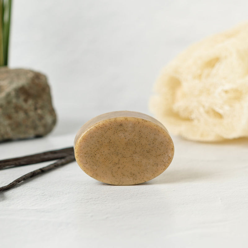 Vanilla and Manuka Honey Tallow Soap Scrub