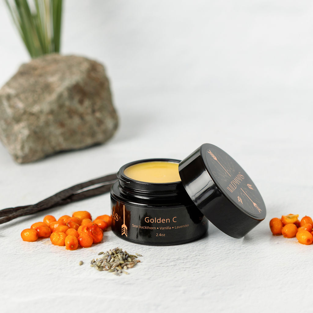 NEW! Golden C 2.4 oz- Wild Bison Tallow Balm