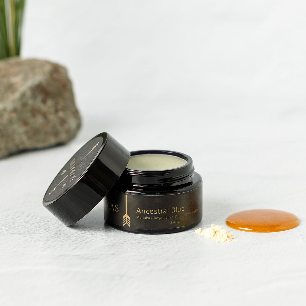 Ancestral Blue 2.4oz- Wild Bison Tallow Balm