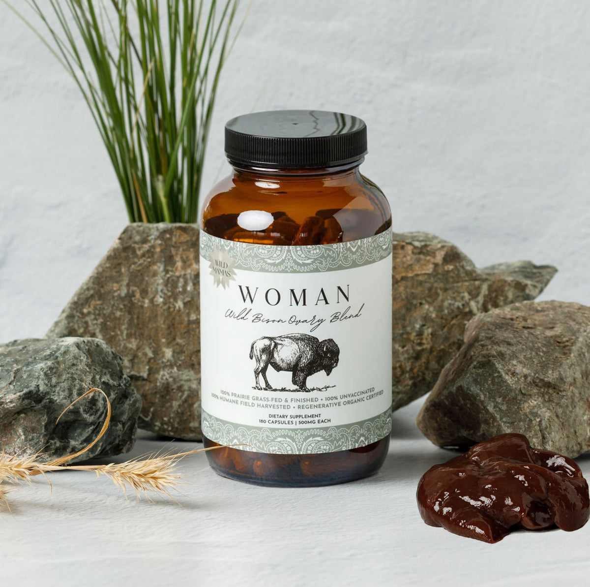 NEW! Woman- Wild Bison Ovary Blend