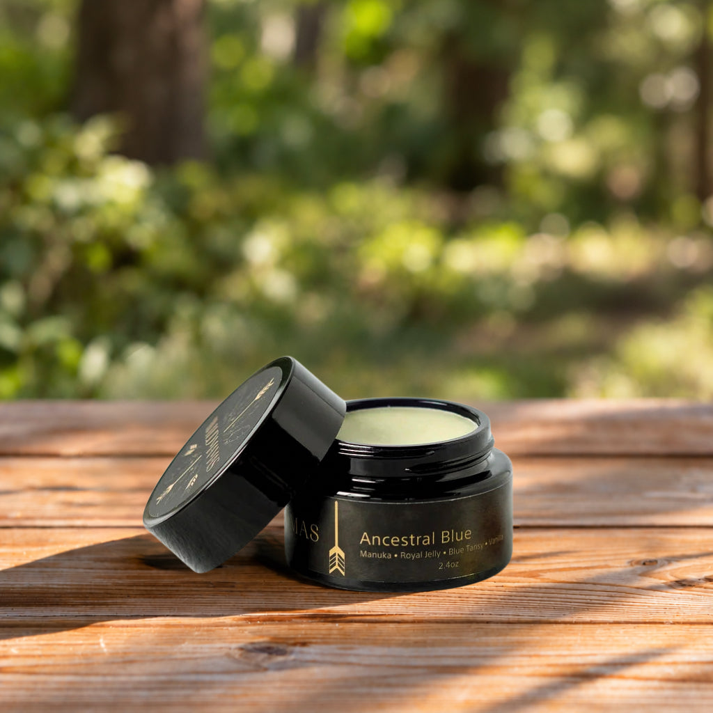 Ancestral Blue 2.4oz- Wild Bison Tallow Balm