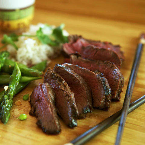 Wild Mamas bison steak