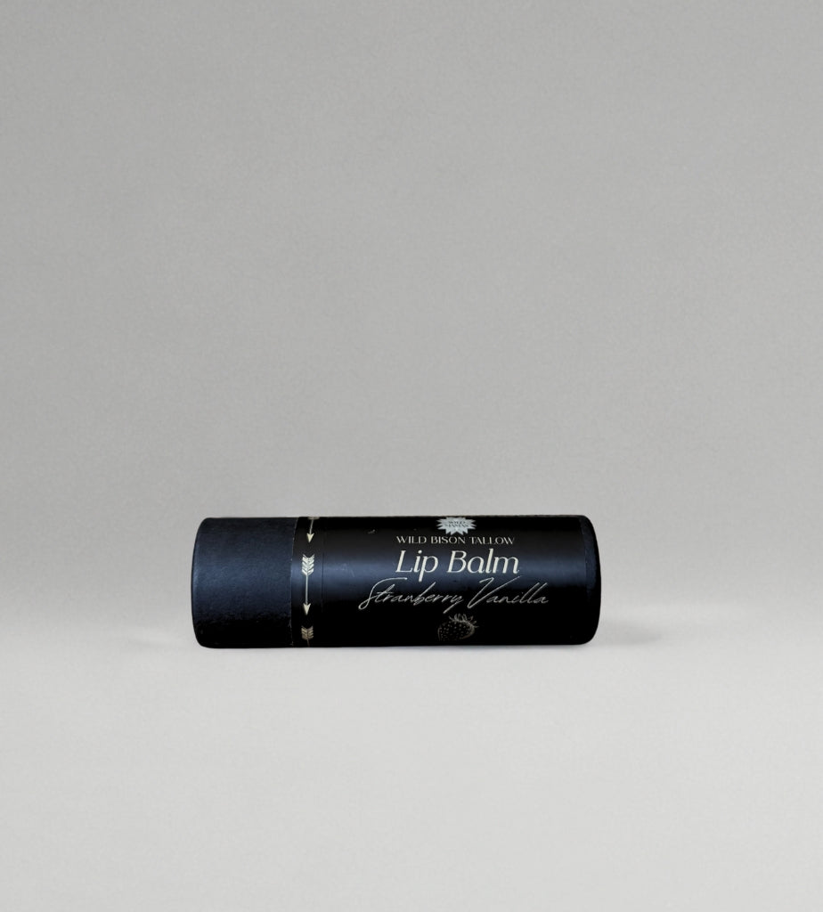 NEW! Strawberry Vanilla Tallow Lip Balm