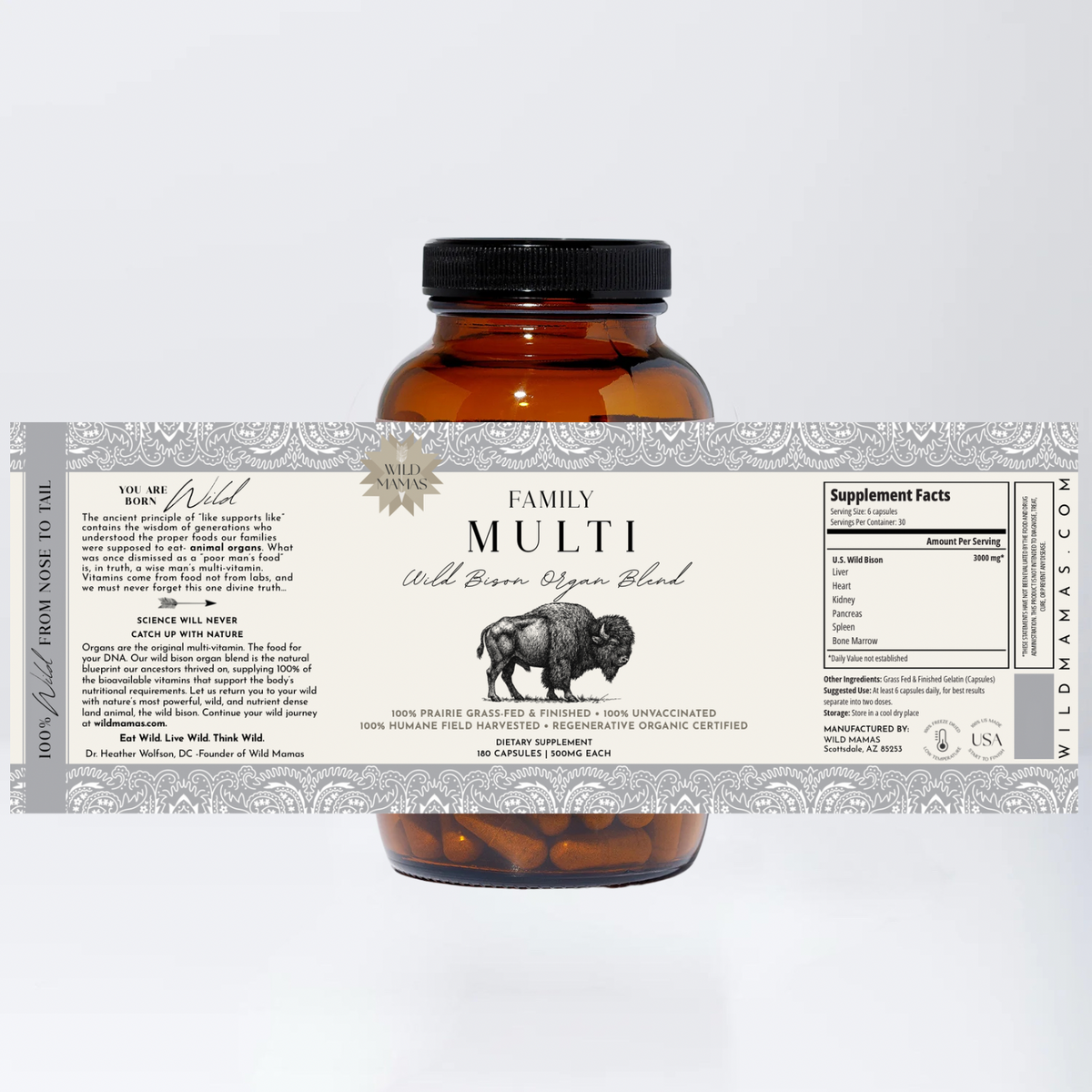 COMING SOON: Family Multi-Wild Bison Organ Blend