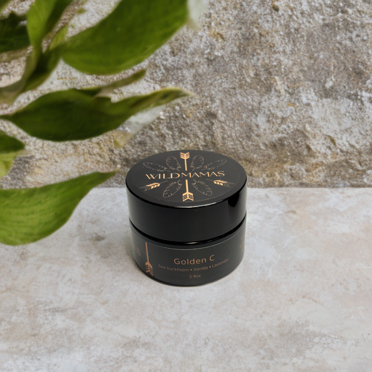 NEW! Golden C 2.4 oz- Wild Bison Tallow Balm