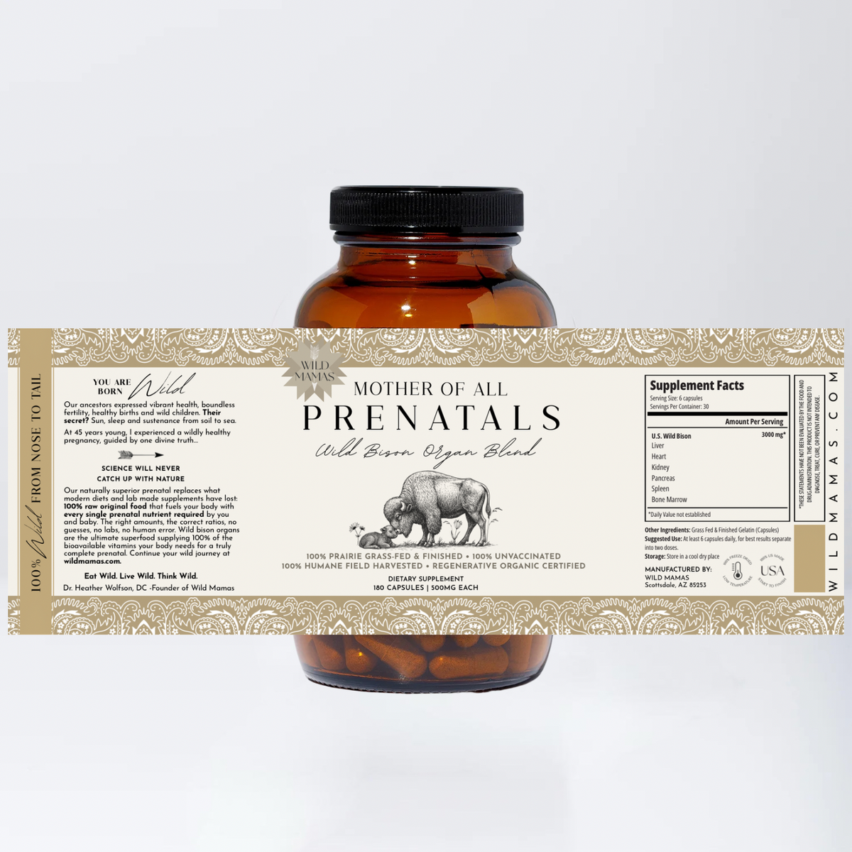 WILD MAMAS FERTILITY + PRENATAL STACK