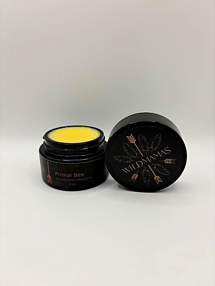 Wildly Nourishing Bison Tallow Balm - Primal Bee (Manuka &amp; Royal Jelly)