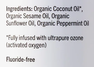 PurO3 Ozonated Oil Pulling Solution 8 oz.